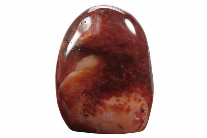 Free-Standing, Polished Carnelian Agate - Madagascar #232677